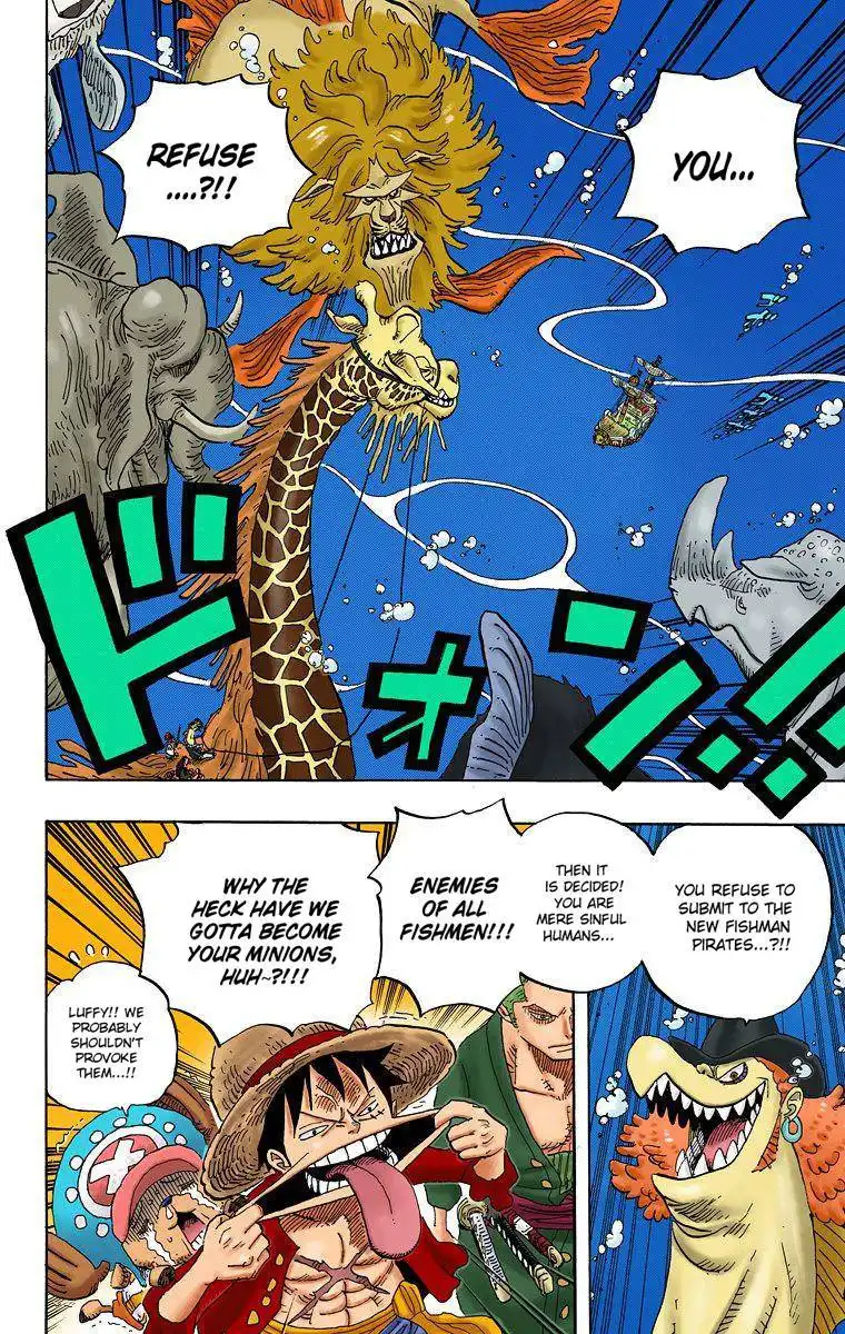 One Piece - Digital Colored Comics Chapter 608 3